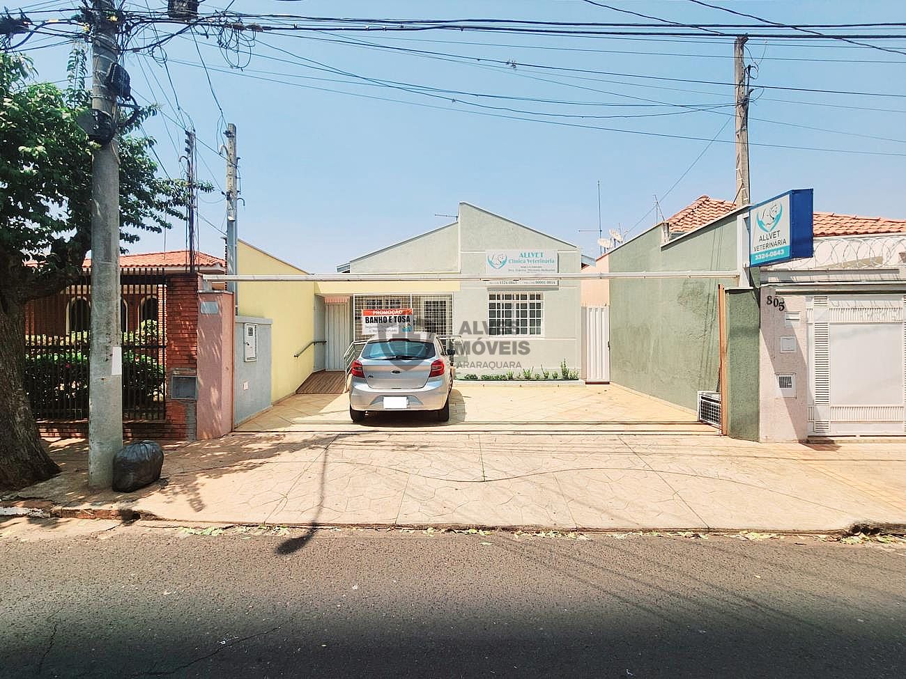 Casa comercial Araraquara  Centro  